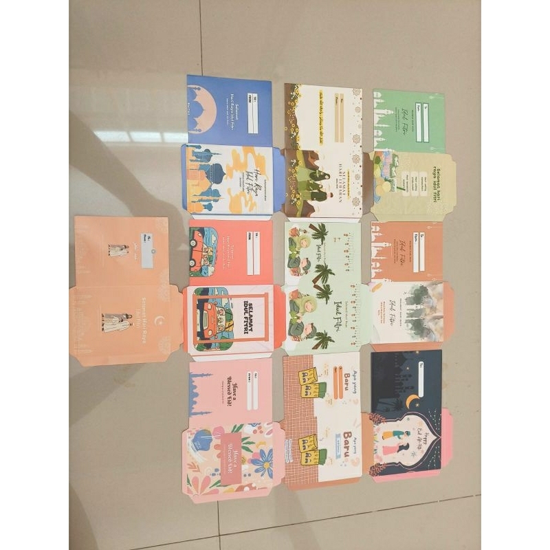 

amplop lebaran uk medium 5pack 50lembar