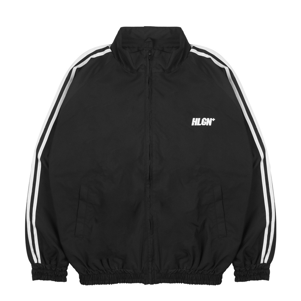 Baru id7d7Cr Hooligans Jacket Tracktop Linea Lyte  Black