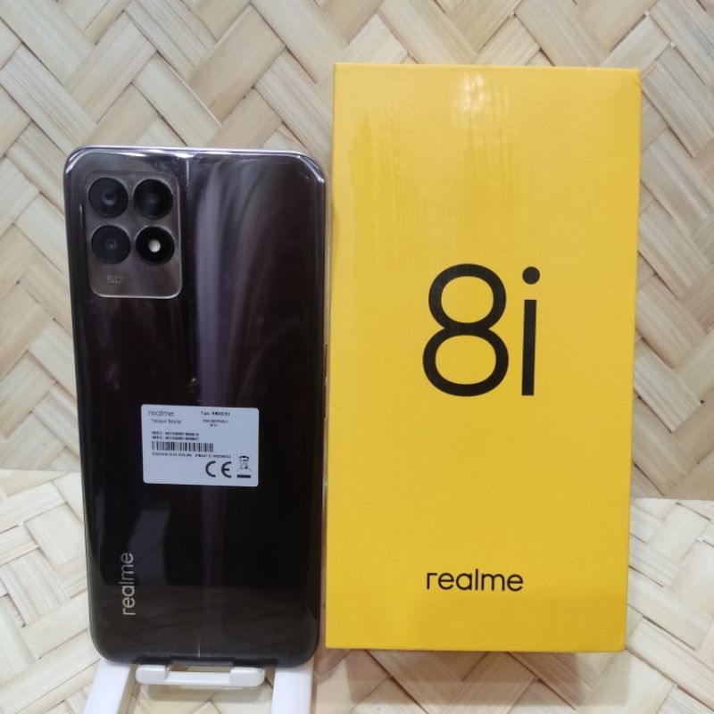 Realme 8i 6/128 GB 4/64GB Handphone Second Fullset