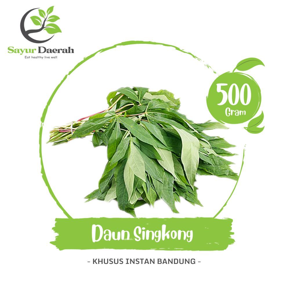 

Daun Singkong 500 Gr | Sayur Daerah