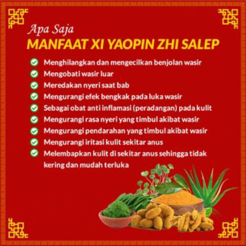 XI YAOPIN ZHI SALEP CREAM AMBEIEN AMPUH