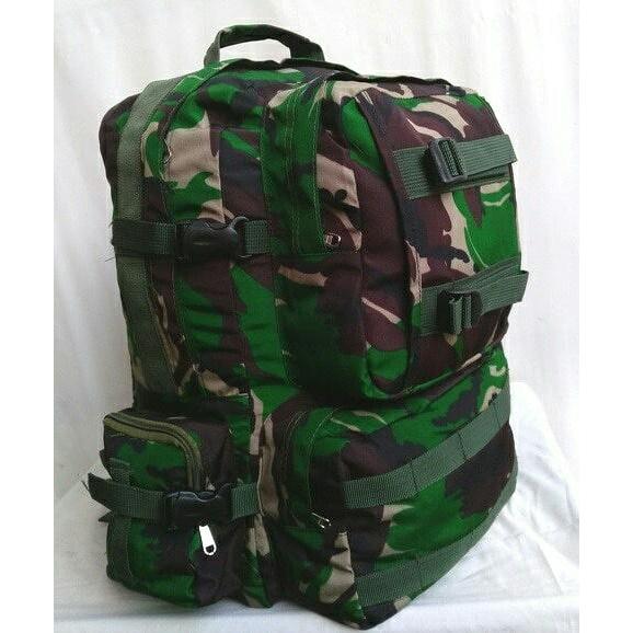 TAS RANSEL TNI HIJAU LORENG