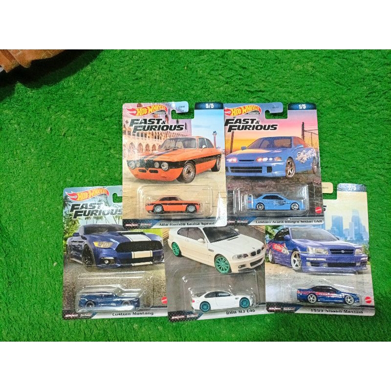 Hot Wheels Fast and Furious Premium Set