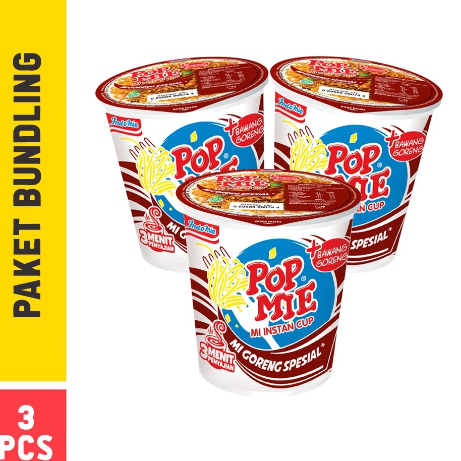 

XKKG149 77 Pop Mie Goreng Special Jumbo 3 Pcs
