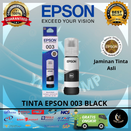 Tinta Epson 003 Black Original