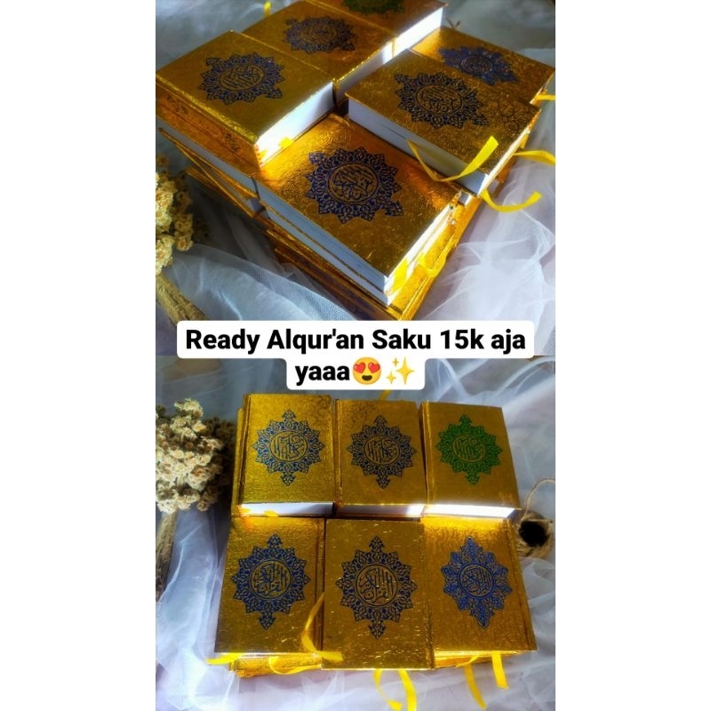 ALQURAN SAKU KECIL PALEMBANG HAMPERS  SOUVENIR KADO
