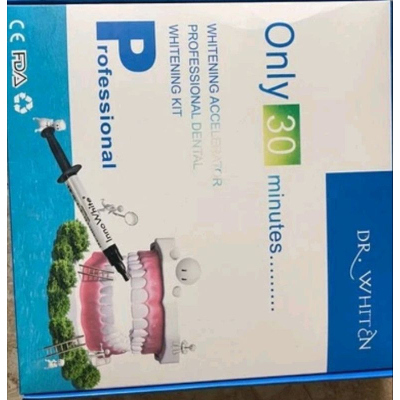 DR Whiten Bahan Pemutih Gigi/ Bleaching Gigi / Bahan Bleaching disertai  Gum Barrier