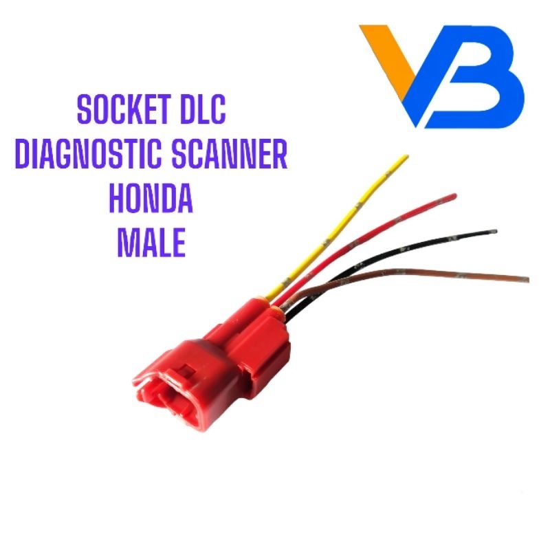 Socket Dlc Scanner Honda Male Soket Dlc Honda