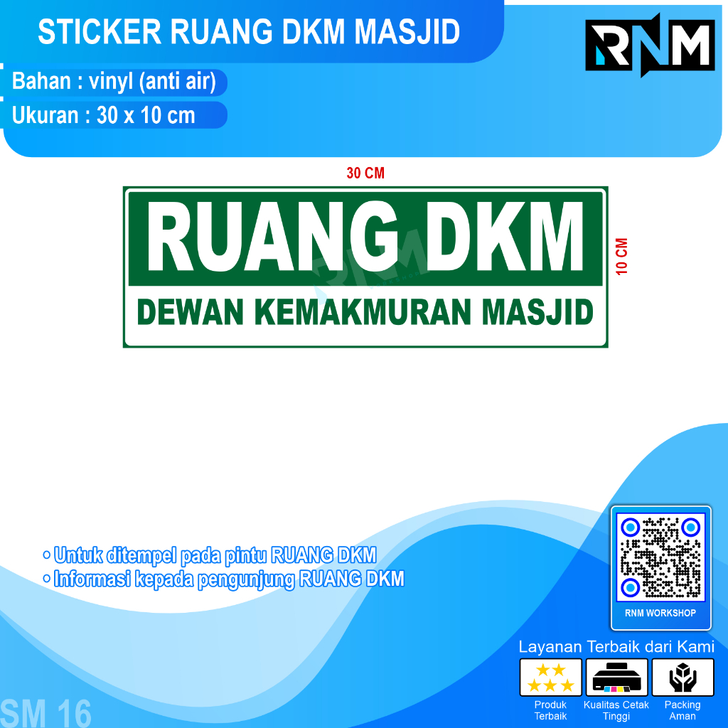 STICKER DKM MASJID