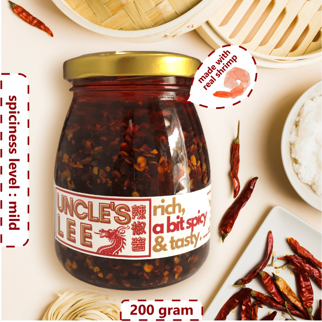 

Chili Oil - Mild (A Bit Spicy) by Uncle's Lee