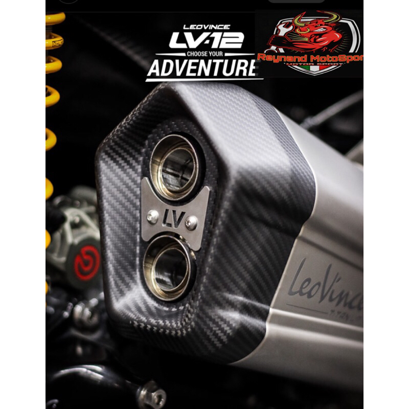 Leovince Lv 12 knalpot Leovince LV12 Original