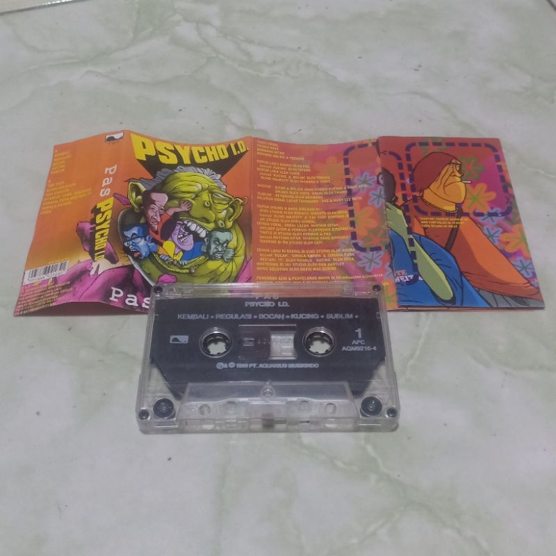 kaset pita PAS BAND - psycho id