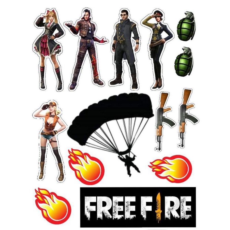 

Topper Cake Free Fire