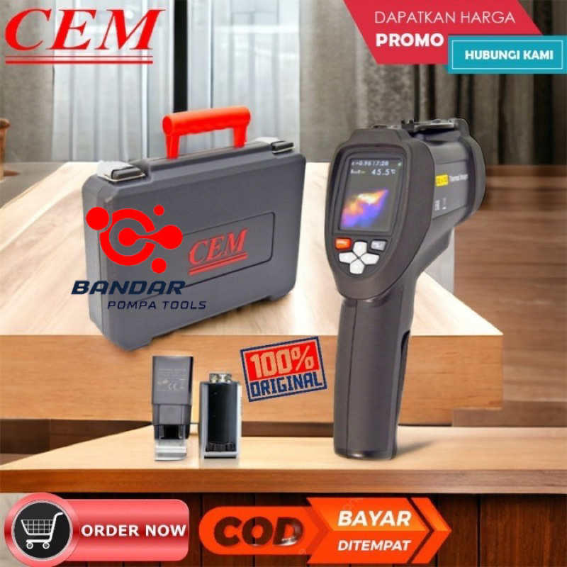 Thermal Camera CEM Instruments DT-9868 Infrared Imager Thermometer DT9868 Instrument Termal DT 9868