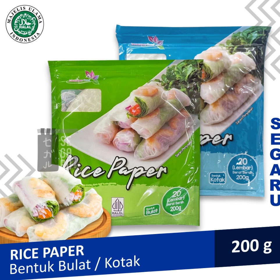 

MNDP34 HOT Rice Paper Kulit Lumpia Vietnam Spring Roll