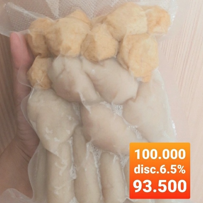 

QFWV8746 ORIGINAL Pempek Ikan Tenggiri Palembang isi 3 pcs