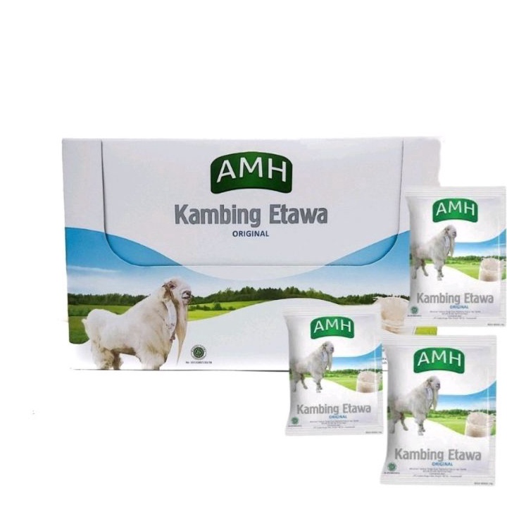 

CKKB1419 Ready Stok Susu Kambing Etawa AMH ORIGINAL Full Cream 1 x 2gram ORIGINAL