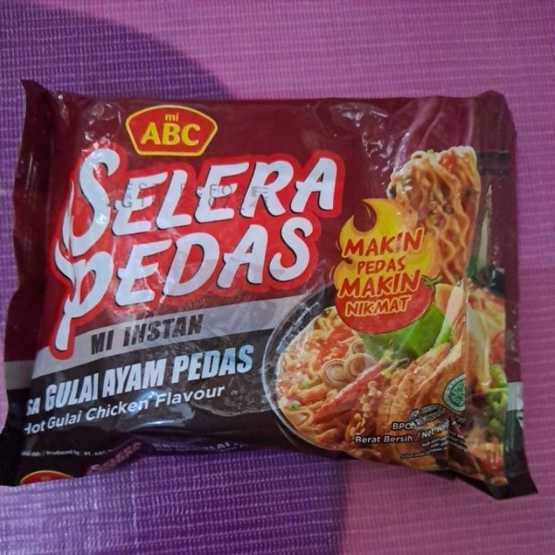 

Mie ABC selera pedas