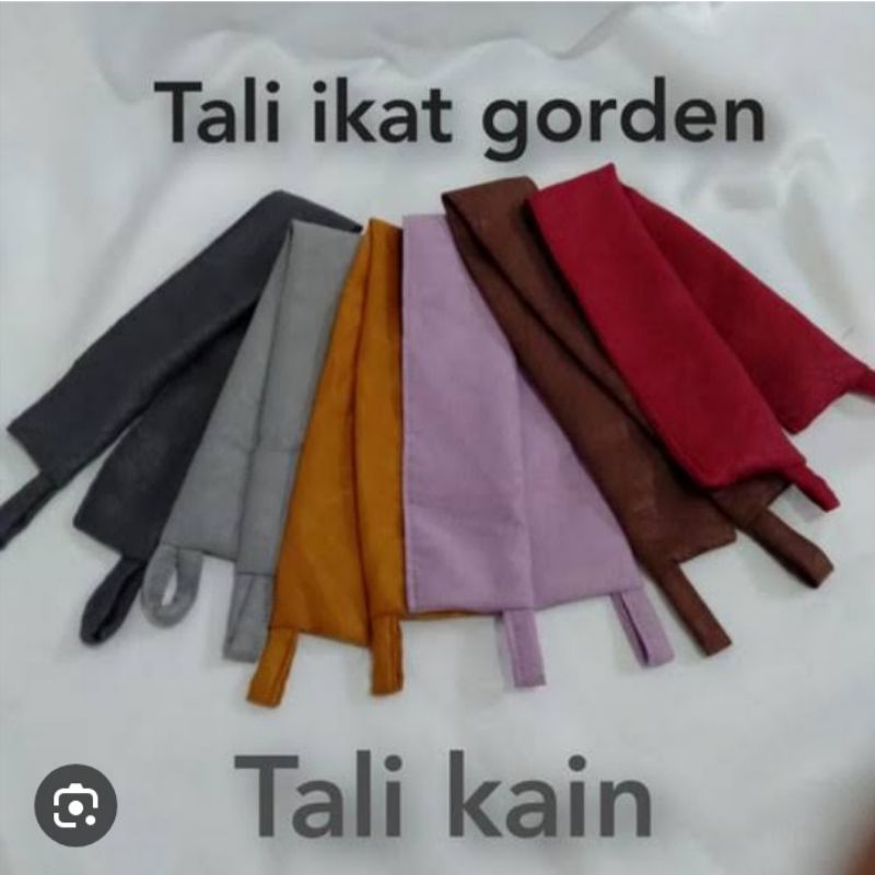 tali kain gorden murah hrga untuk satu tali kain gorden