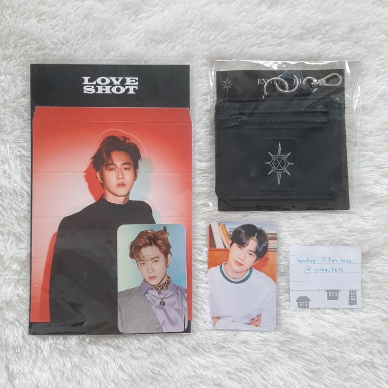 (READY STOCK) EXO EXPLORATION CARD WALLET SEALED SET