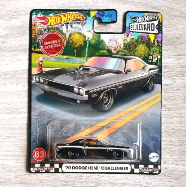 Hotwheels Premium Boulevard S '70 Dodge Hemi Challenger