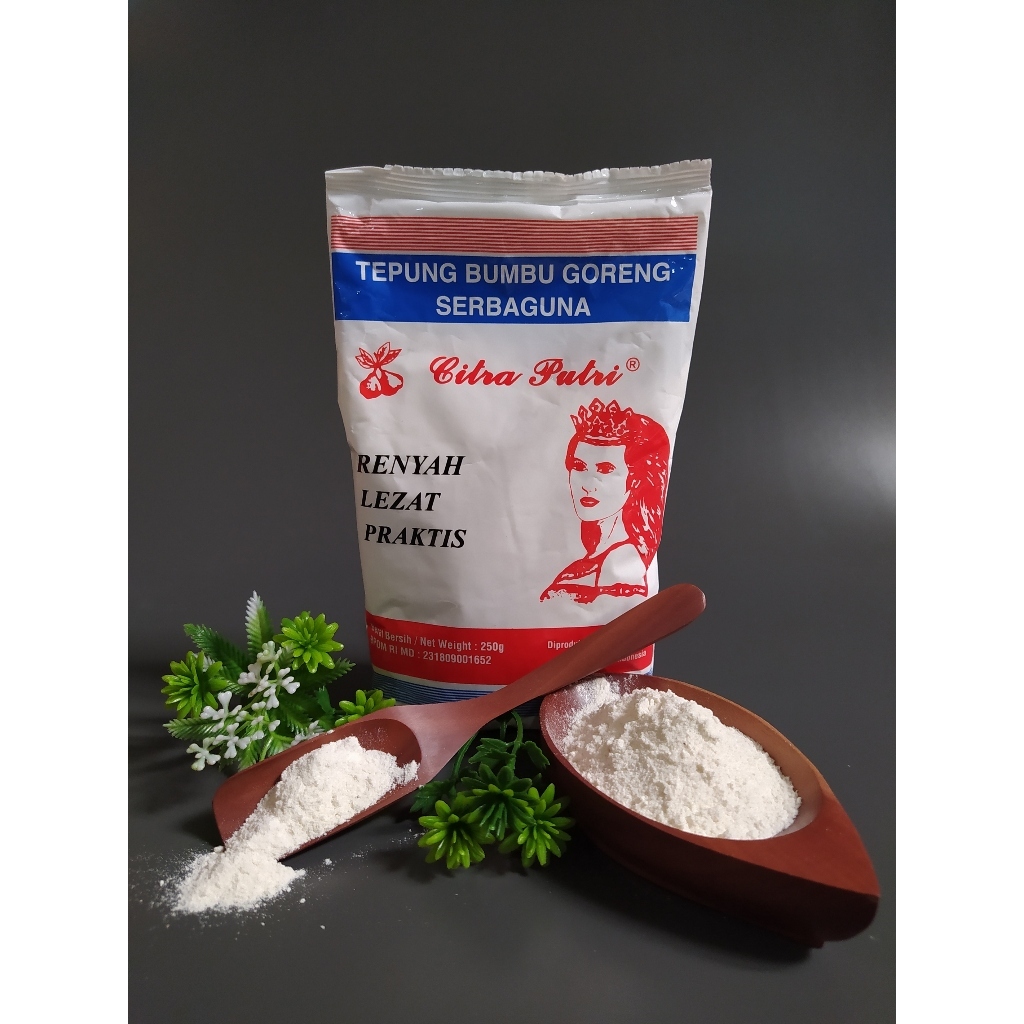 

Tepung Bumbu goreng serbaguna cap Citra Putri 250g