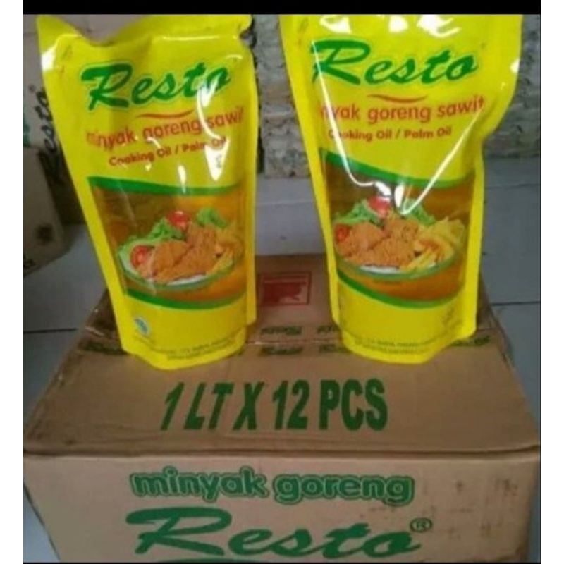 

Minyak Goreng Resto Refill 1 Liter * 12 pounch