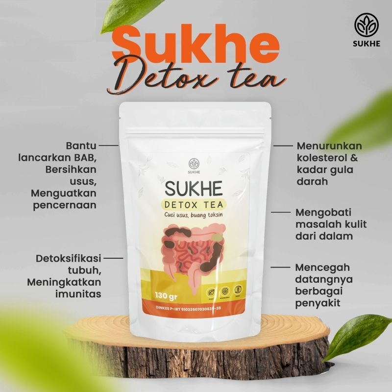 Sukhe Detox Tea / Detox Tea / Teh Detox / Detox Usus Kotor / Detox