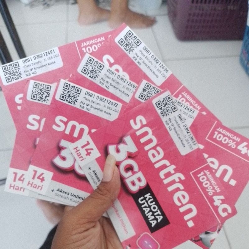 READY PERDANA SMARTFREN SIAP PAKAI