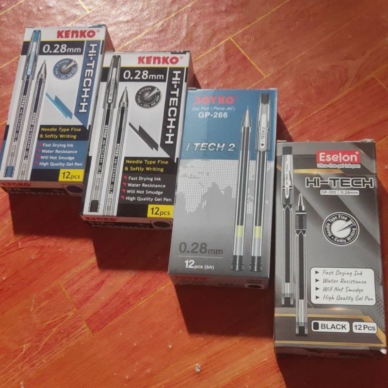 

Pulpen Hi-Tech Kenko 0,28mm isi 12pcs