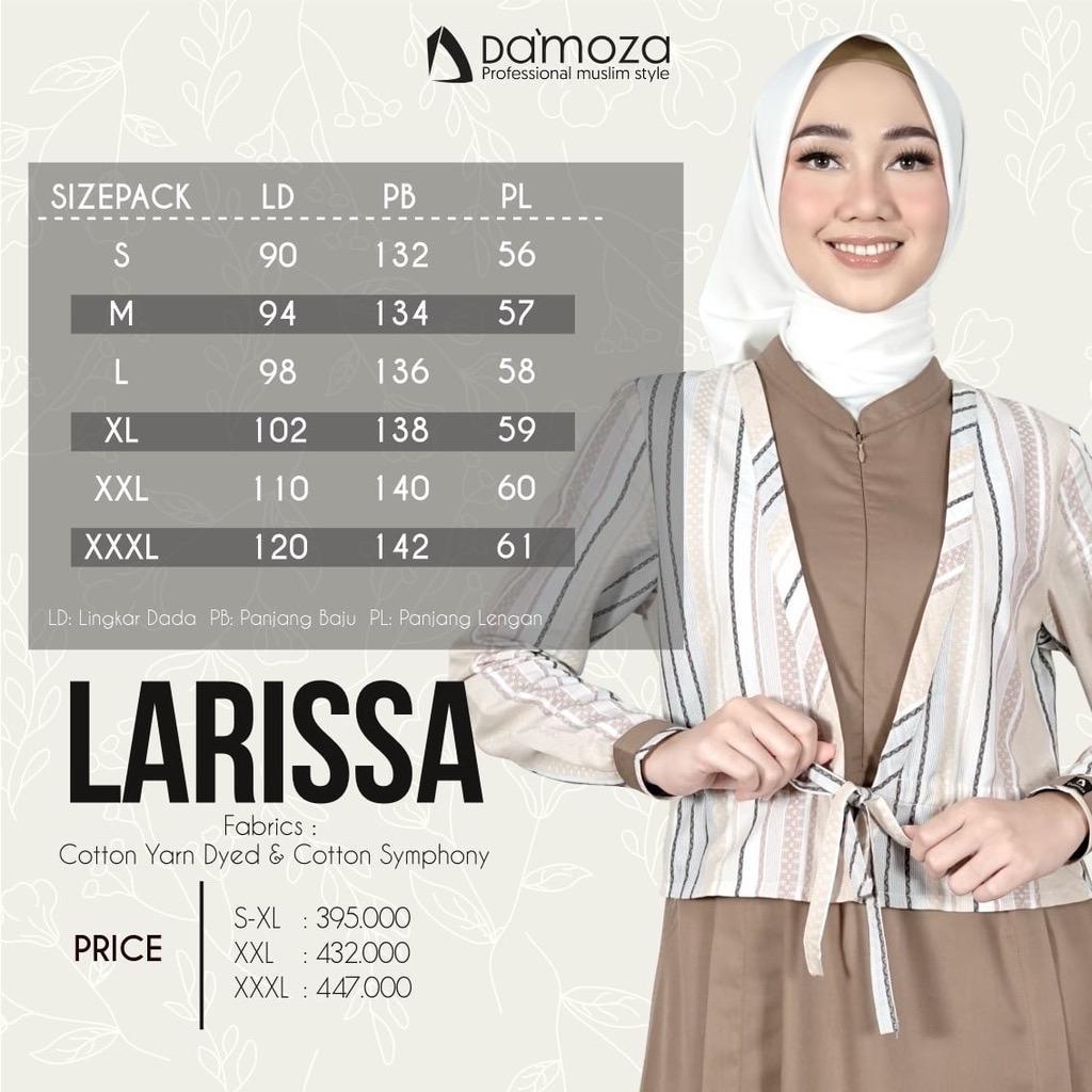 BAJU GAMIS DAMOZA LARRISA