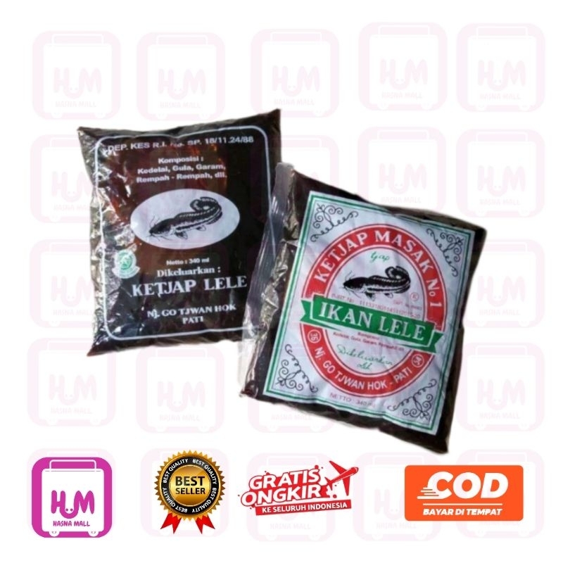 

Kecap Manis Tjap Ikan Lele 340 ml/500g Khas Pati