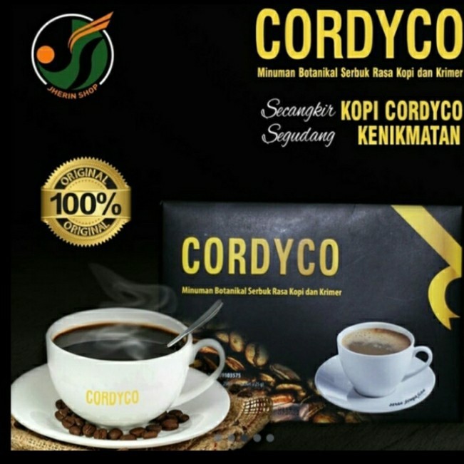 

CORDICO MINUMAN BOTANIKAL SERBUK RASA KOPI DAN KRIMER | KOPI CORDICO | KOPI CORDICO MINUMAN PRIA SEJATI | 1 BOX ISI 10 SACHET ORIGINAL BPOM