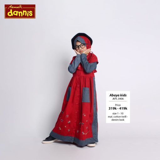 Baju Muslim Dannis Anak Perempuan JKPL0406