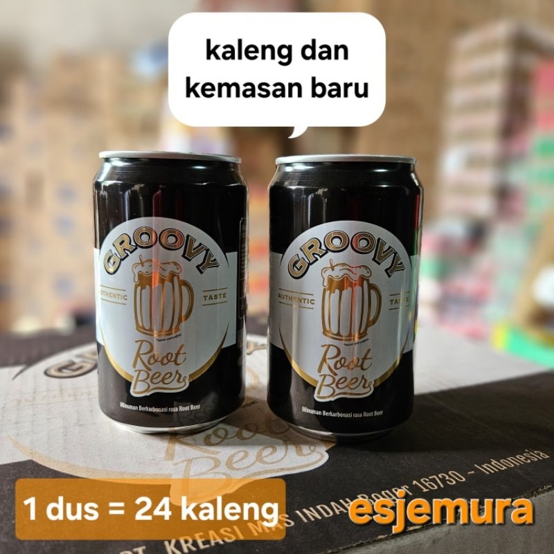 

Root Beer / Rootbeer per dus isi 24 kaleng / AW / A&W