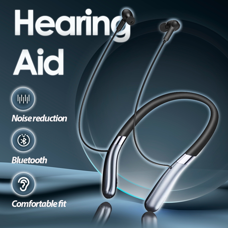 STAETAS Gaya gantungan alat bantu dengar untuk orang tua mini alat bantu dengar asli gangguan pendengaran original alat bantu dengar untuk orang tua VHP-NHA