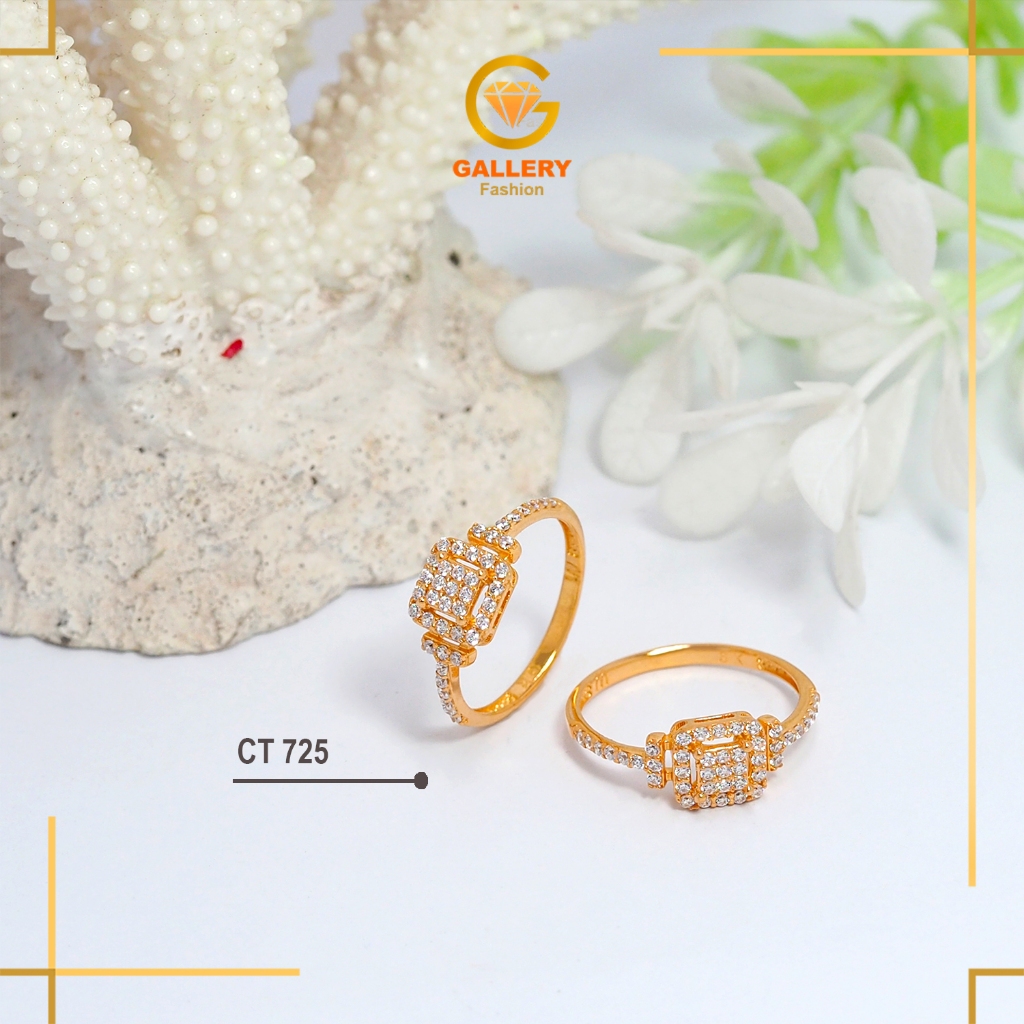 Cincin Emas 8K (375) 6K Gold (300) CT 725 Egypt Model