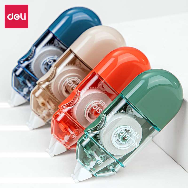 

Deli Nusign Correction Tape / Tip X Kertas 6mm Tidak Mudah Robek NS156 TIP X KERTAS Murah Warna Random