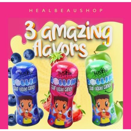 

Fusion Rolling Sour Liquid Candy Permen Asam Roll On Amerika Original