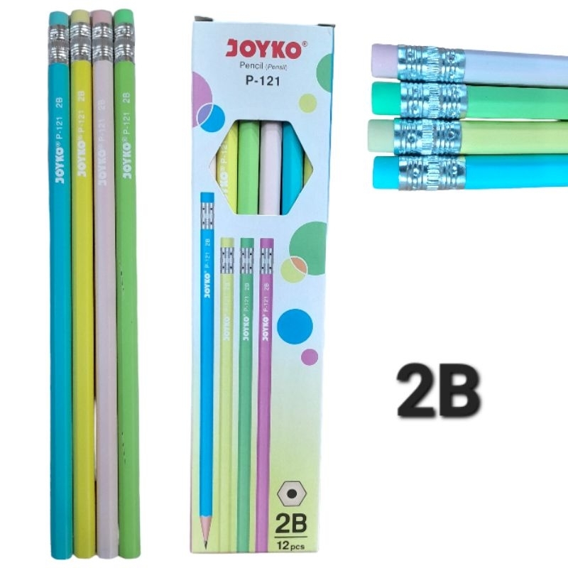 

Pensil 2B Joyko P-121 12 pcs