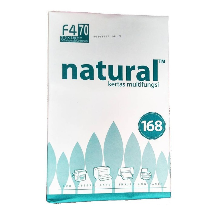 

Kertas HVS Natural F4 70 gr