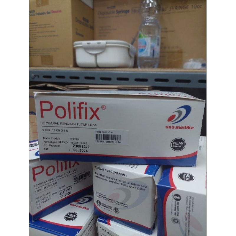 plester lembaran penutup luka polifix 15cm x 5m/polifix 15cm x 5m