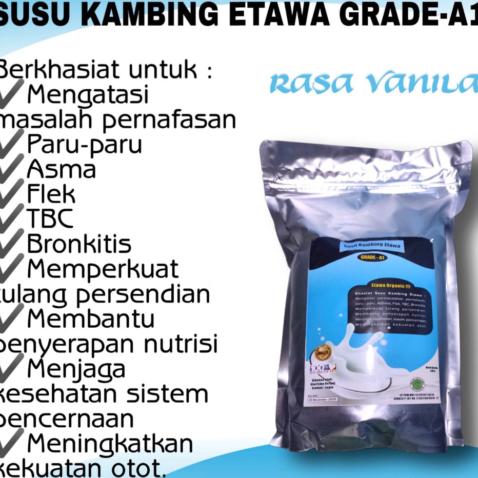 

C6369 SUSU KAMBING ETAWA GRADE A1 1GR1KG ORIGINAL