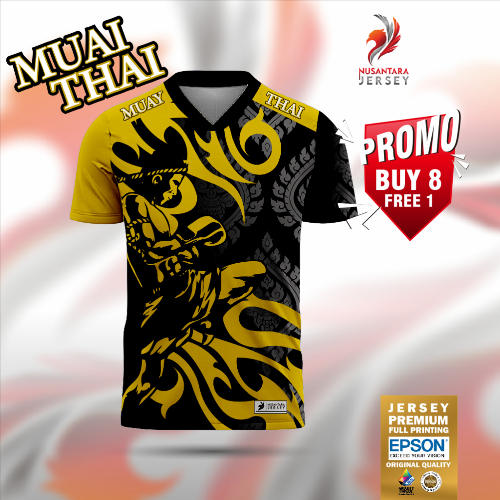 jersey custom full printing MUAY THAI