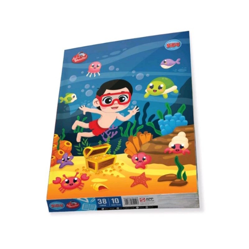 

Buku Tulis SIDU 38 lembar per 1 pcs