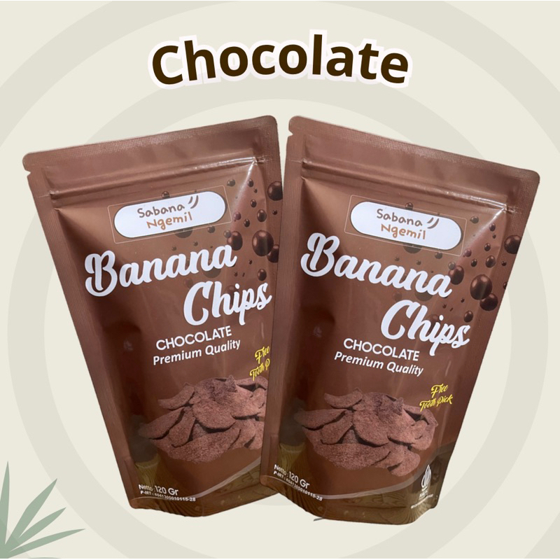 

KERIPIK PISANG COKLAT /BANANA CHIPS COKELAT "SABANA NGEMIL