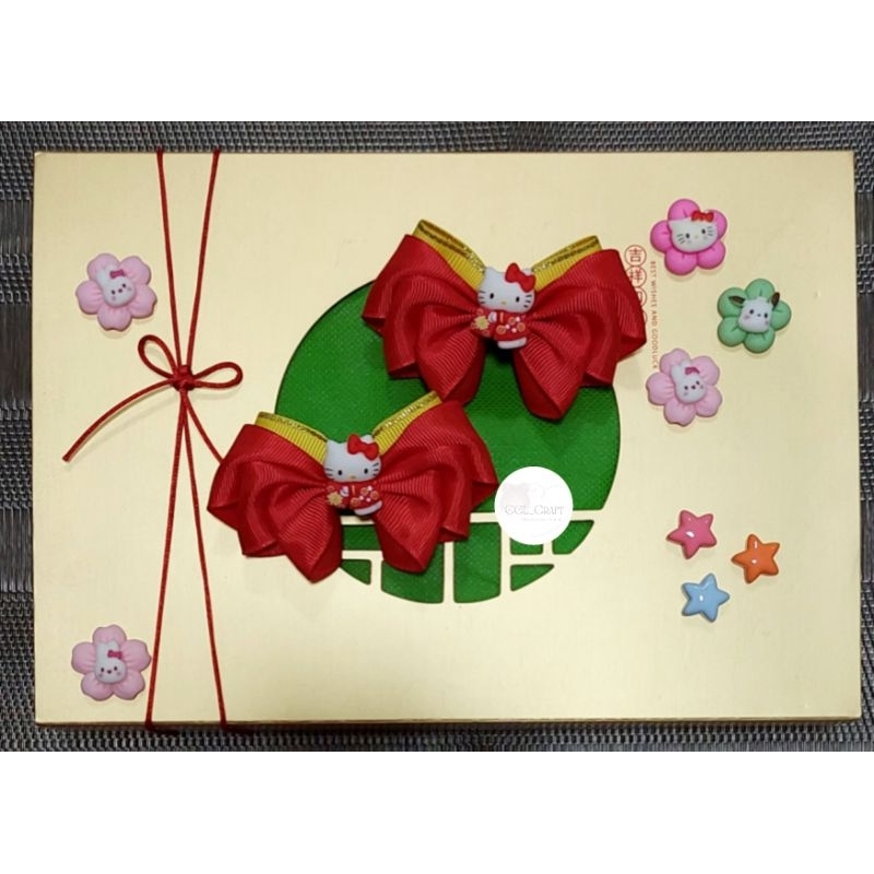 CCL_Craft 11 Pita Rambut Imlek / Jepit Rambut Imlek / Jepit Rambut Anak Perempuan / Jepit Rambut Hel