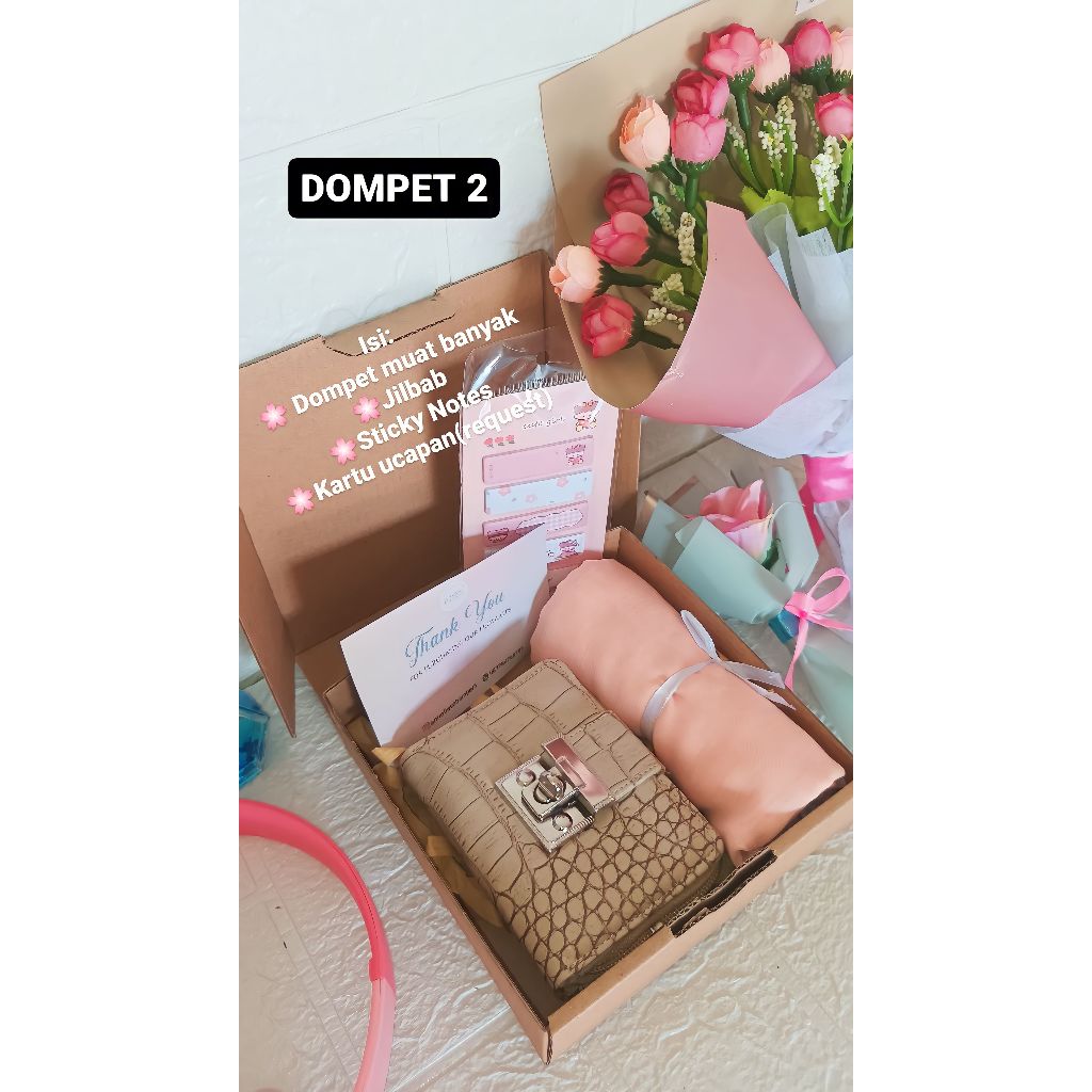 

HAMPERS MURAH / HAMPERS DOMPET MURAH/ HAMPERS JILBAB / KADO ULTAH