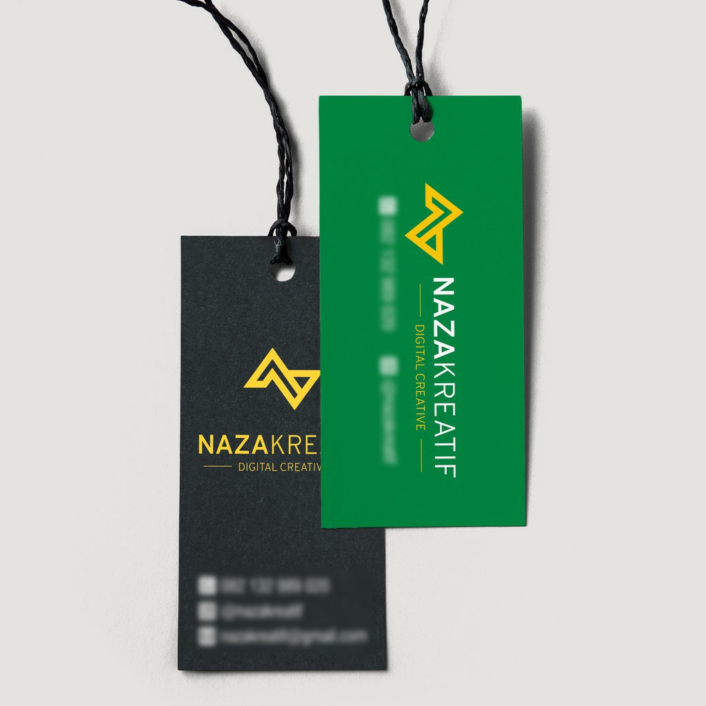 

Hang tag / Label baju, Label Hijab, Label Gamis, Label Jaket, Label Kaos, Label Jelana, Label Tas.