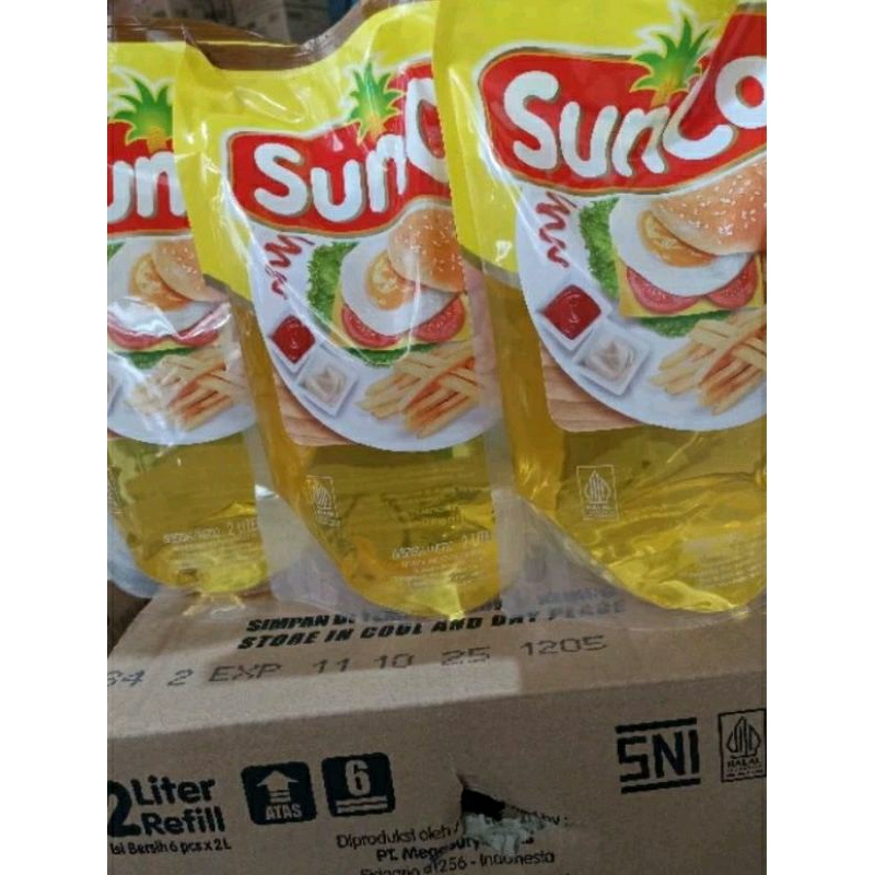 

minyak sunco 2 liter.